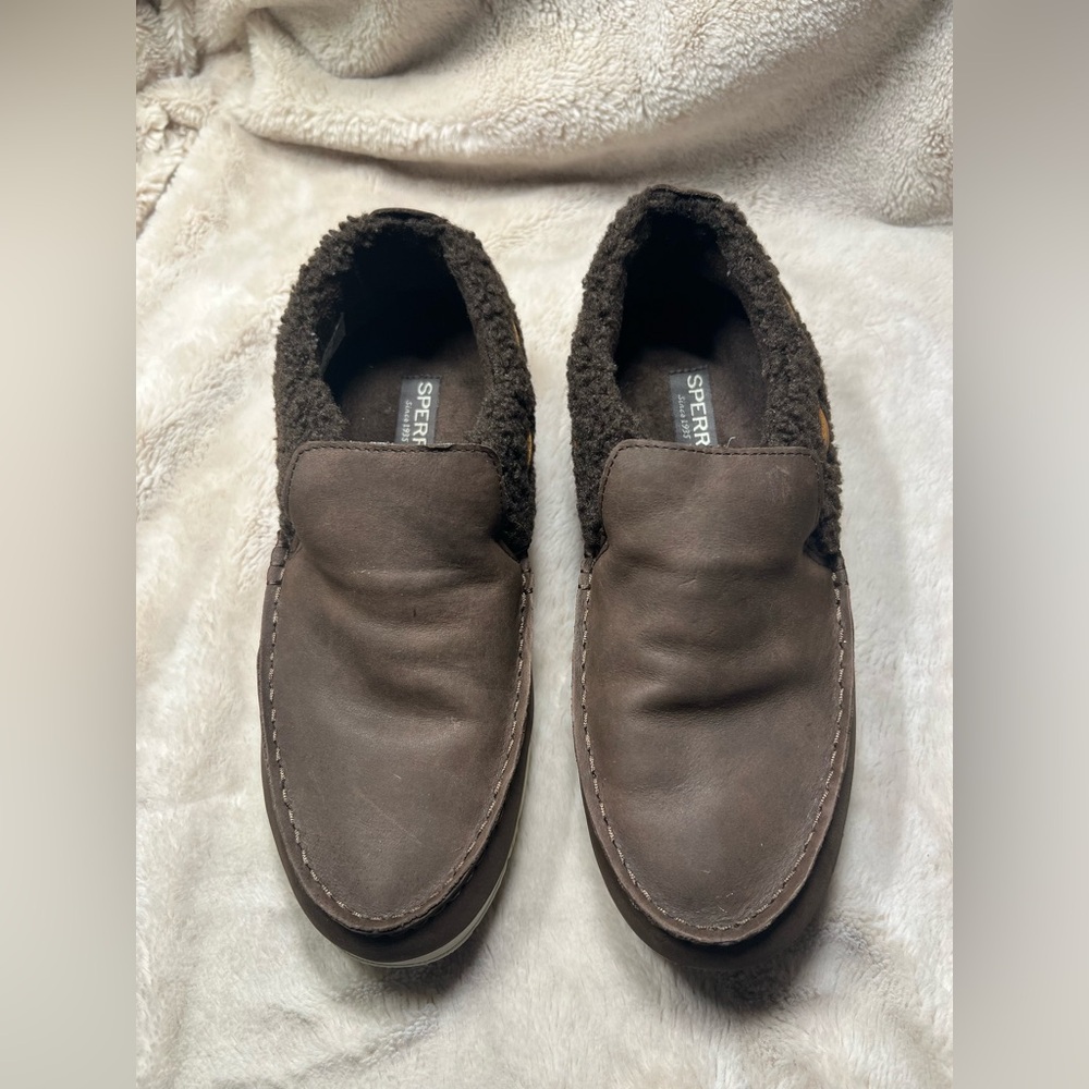 Sperry Women's Moc-Sider Leather Size 8.5